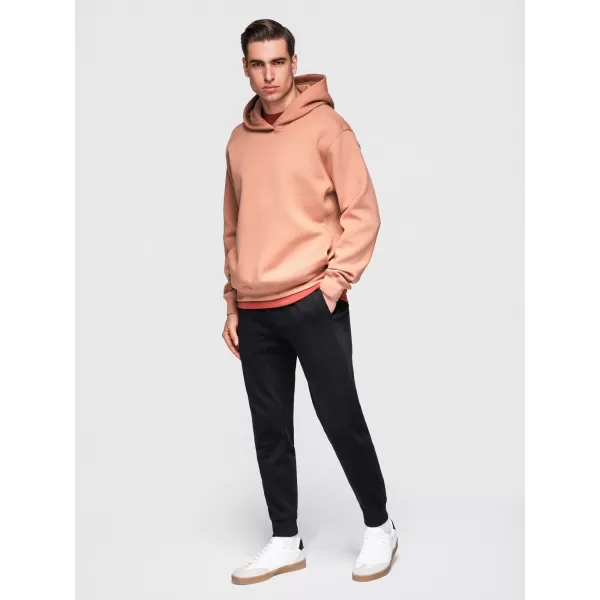  Herren-Jogginghose OMBRE OM-PABS-0305 SCHWARZ 