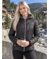 Winterjacke für Damen ALTISPORT IVORY SCHWARZ