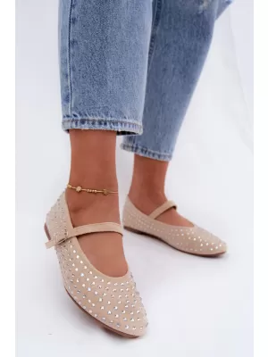 Ballerinas für Damen BOTO 9748 BEIGE