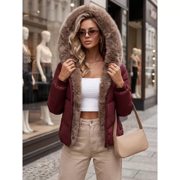  Damenjacke DSTREET TY5985 BURGUND 
