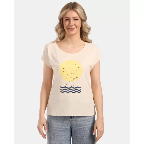  Funktions-T-Shirt für Damen KILPI ARONY-W 1L0304KI BEIGE 