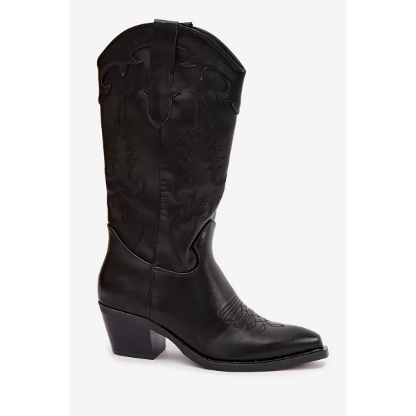  Damenstiefel BOTO 2559A SCHWARZ 
