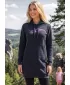 Erweitertes Damen-Sweatshirt ALTISPORT ALW001419 MARINEBLAU