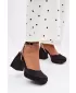 Damensandalen BOTO H-8 SCHWARZ