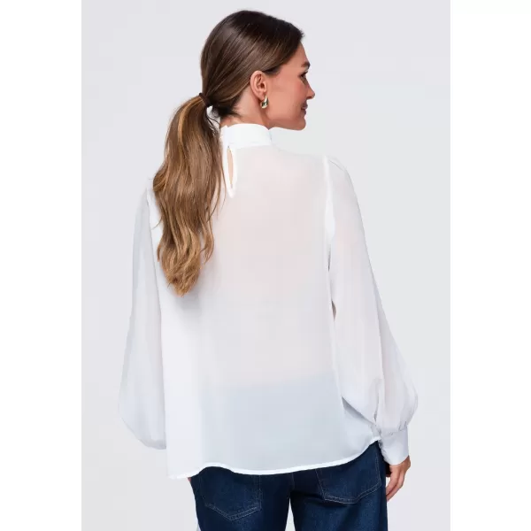  Damenbluse OMBRE OW-TS-E0085 WEIß 