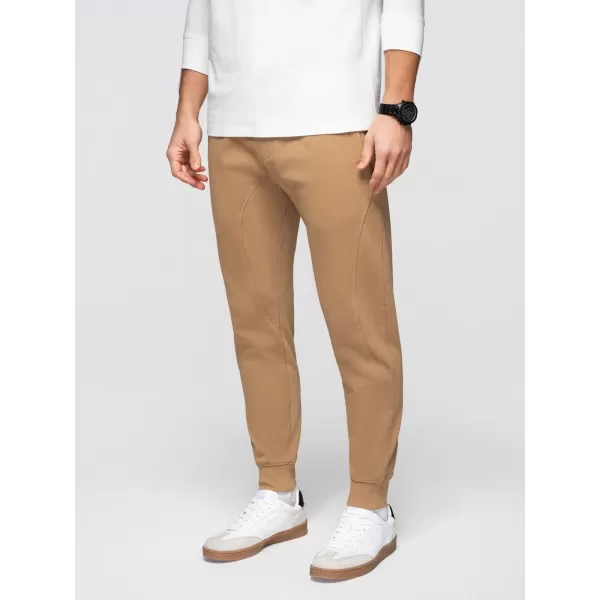 Herren-Jogginghose OMBRE OM-PABS-0305 BRAUN 