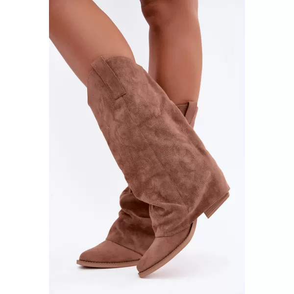  Damenstiefel BOTO CLS-613 BRAUN 