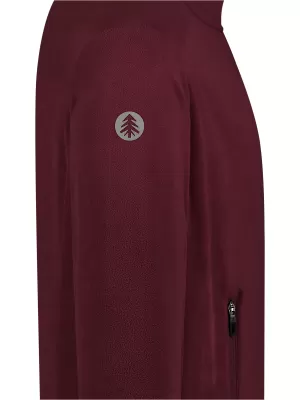 Leichtes Fleece-Sweatshirt für Herren NORDBLANC QUARRY NBSFM8372 BURGUND