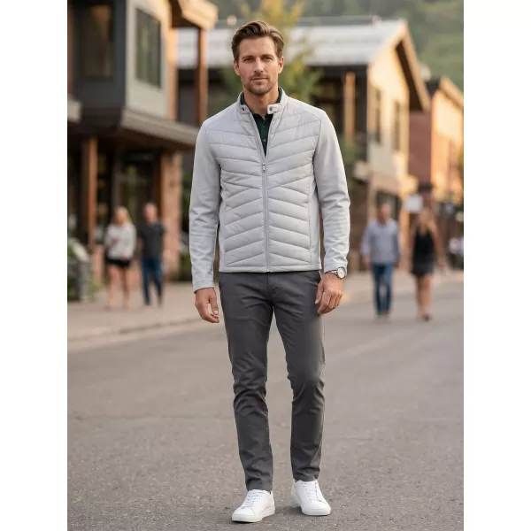  Hybridjacke für Herren MALFINI PREMIUM CROSS 555 SILBERGRAU 