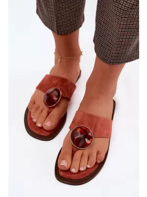 Damen-Flip-Flops BOTO 9825 ORANGE