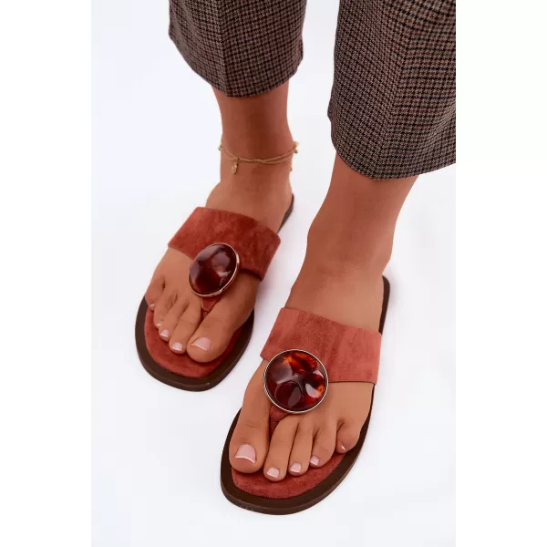  Damen-Flip-Flops BOTO 9825 ORANGE 