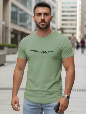 Herren-T-Shirt DSTREET NX5127R-MO HELLGRÜN
