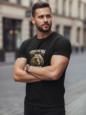 Herren-T-Shirt DSTREET NX0097R-BK SCHWARZ