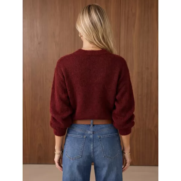  Damenpullover DSTREET MY2596 BURGUND 
