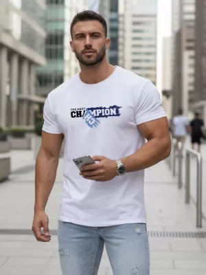 Herren-T-Shirt DSTREET NX5017R WEIß