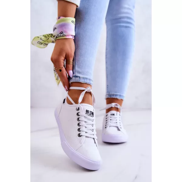  Damen-Sneaker BIG STAR SHOES W274835 WEIß 