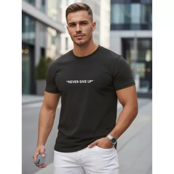  Herren-T-Shirt DSTREET NX5107R-BK SCHWARZ 