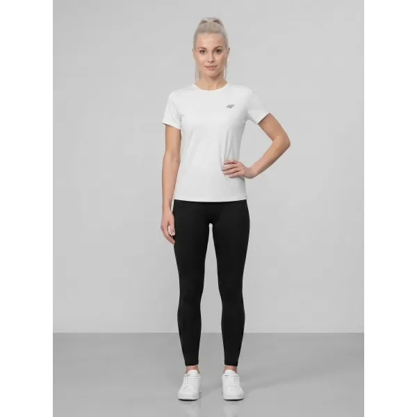  Damen-T-Shirt 4F WMM00TTSHF3308 WEIß 