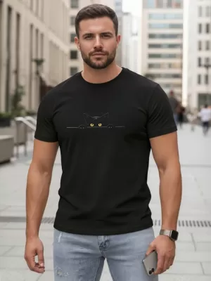 Herren-T-Shirt DSTREET NX5102R-BK SCHWARZ