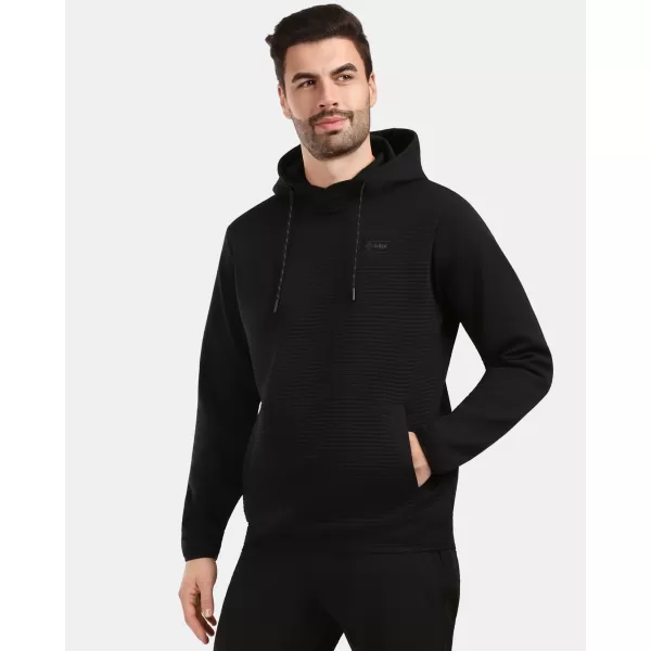  Fleece-Sweatshirt für Herren KILPI DELEG-M 1M0211KI SCHWARZ 