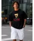 Herren-T-Shirt DSTREET NX1025R-BK-O SCHWARZ