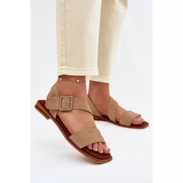  Damensandalen BIG STAR SHOES TT274491 BEIGE 