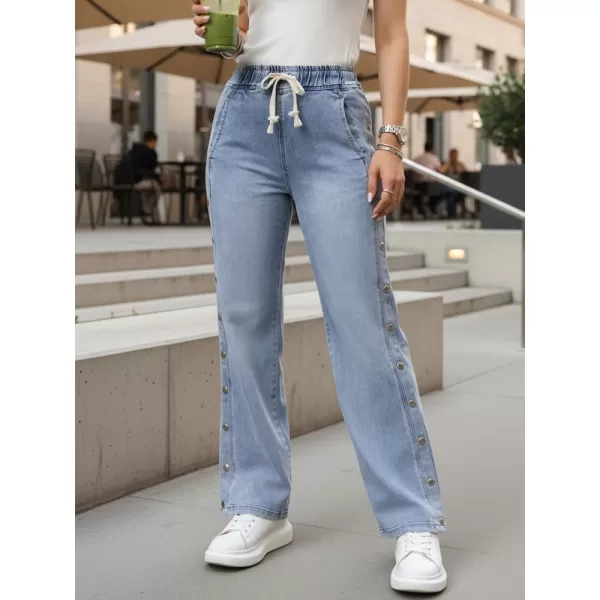  Damenhosen DSTREET UY2986 BLAU 