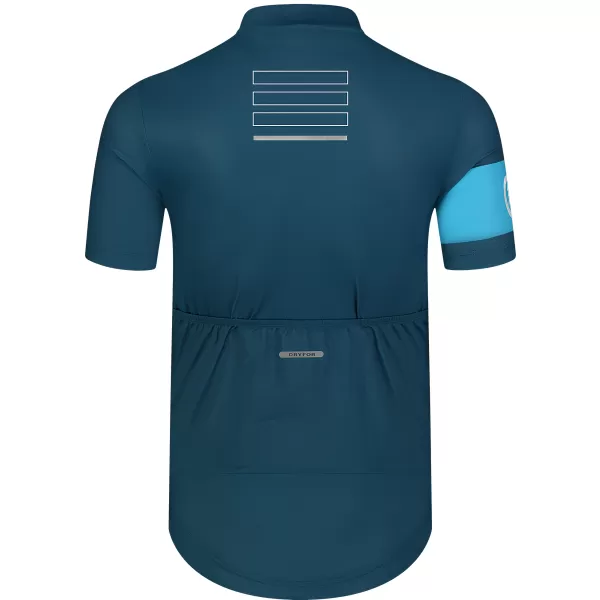  Herren-Radtrikot NORDBLANC CAMEL NBSMF8079 BLAU 