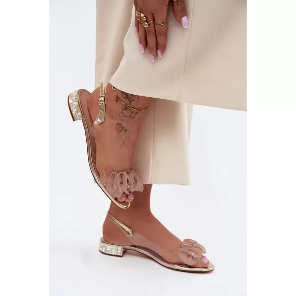  Damensandalen D&A MR61-9002 GOLD 
