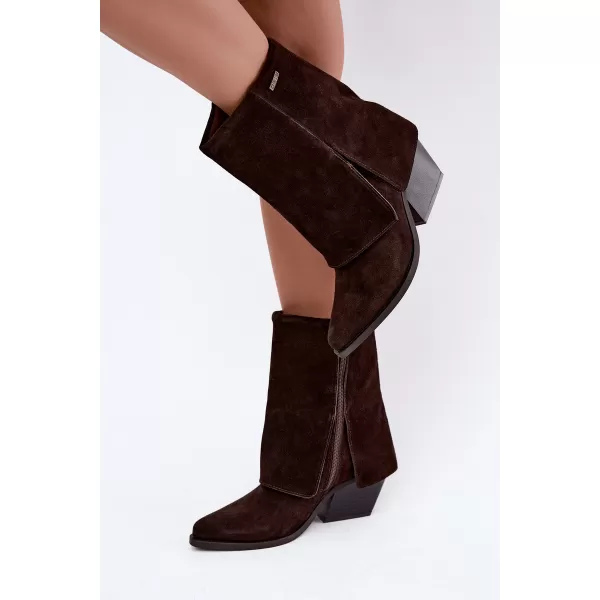  Damenstiefel BIG STAR SHOES UU274115 BRAUNE/BEIGE SCHATTEN 