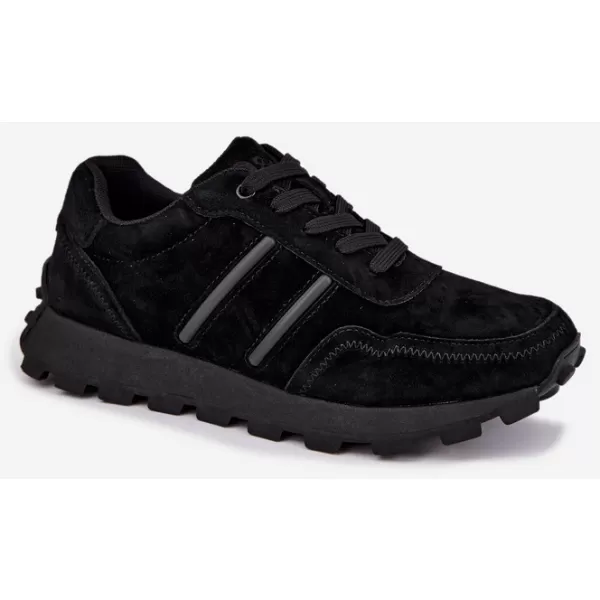  Damen-Sneaker D&A LR62-7101 BLACK SCHWARZ 