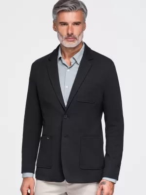 Herrenjacke OMBRE M165 SCHWARZ