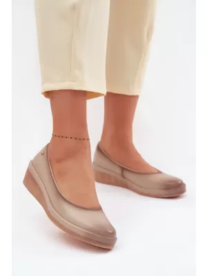 Damen-Stiefeletten VINCEZA 39987 BEIGE