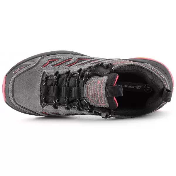  Outdoor-Schuhe ALPINE PRO RIAWE DUNKLES ECHTES GRAU 