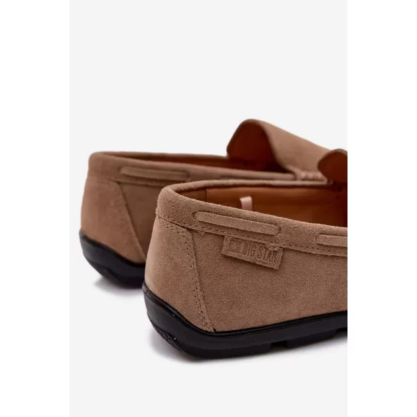  Herrenmokassins BIG STAR SHOES TT174201 BEIGE 