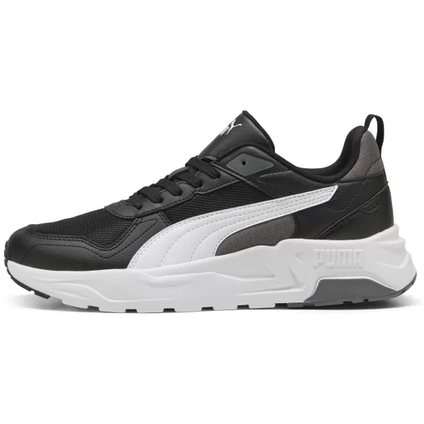  Turnschuhe PUMA TRINITY 2 LT 400231-02 SCHWARZ/WEIß/KÜHLES DUNKELGRAU 