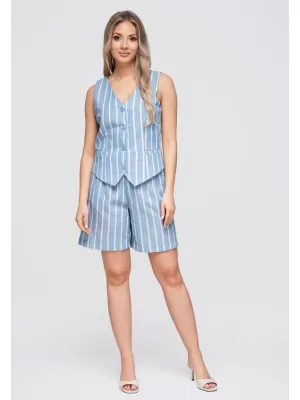 Damenweste OMBRE OW-VE-E0008 BLAU