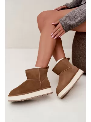 Damenschuhe BIG STAR SHOES UU274692 BRAUN/BEIGE