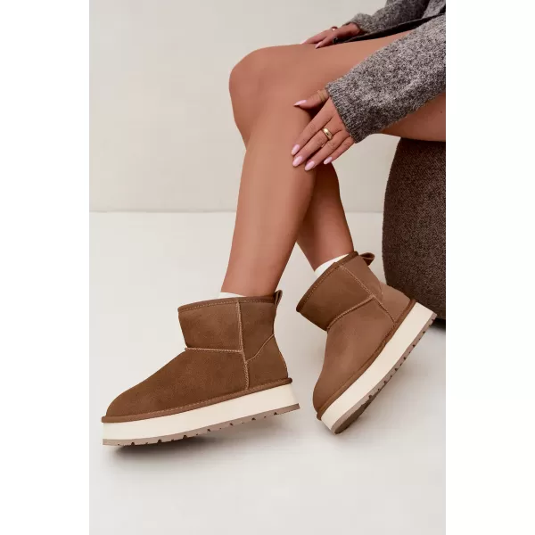  Damenschuhe BIG STAR SHOES UU274692 BRAUN/BEIGE 