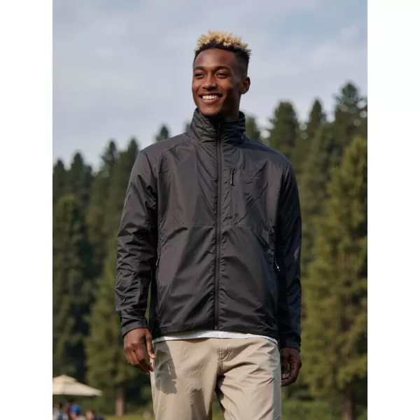  Ultraleichte Herrenjacke ALPINE PRO GERED SCHWARZ 
