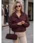 Damenjacke DSTREET TY5915 BURGUND