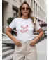 Damen-T-Shirt DSTREET NX8050RY-WH WEIß