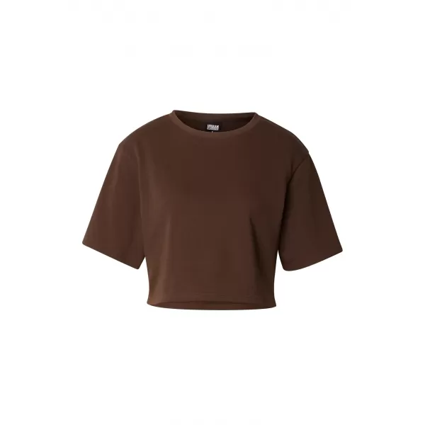  Damen-T-Shirt URBAN CLASSICS TB8288 BRAUN 