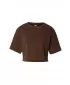 Damen-T-Shirt URBAN CLASSICS TB8288 BRAUN