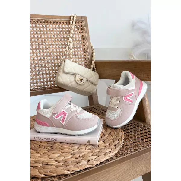  Kinder-Sneaker BOTO 1678-1C/2C/3C ROSA 