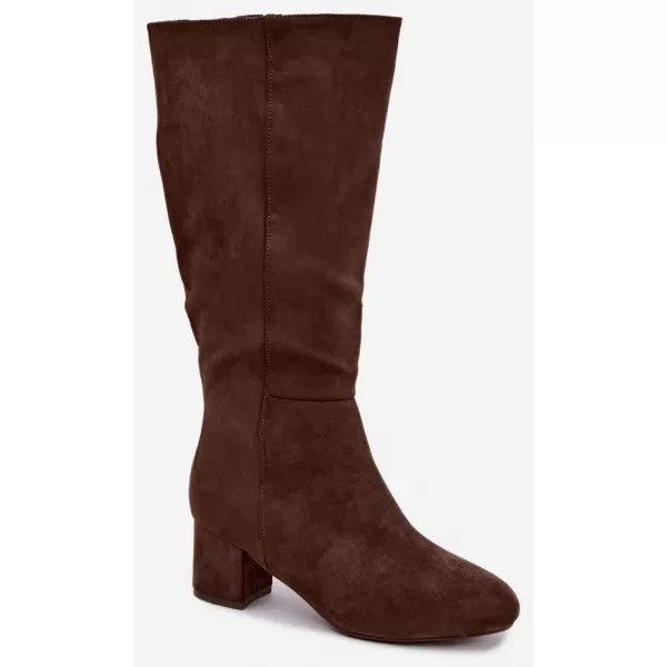  Damenstiefel S.BARSKI HY62-8131 BRAUN 