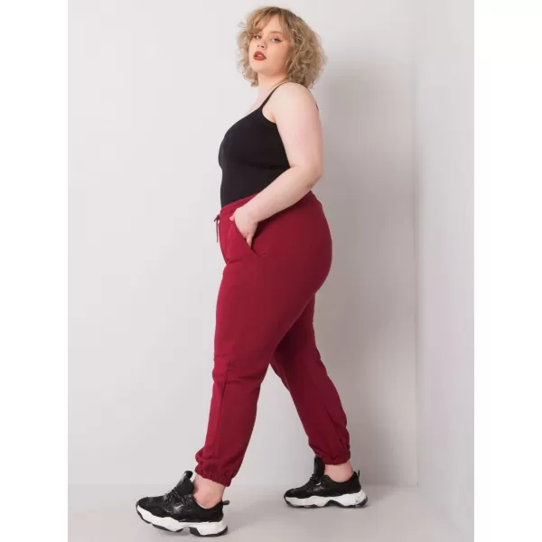  Damen-Jogginghose BASIC FEEL GOOD RV-DR-6331.86 BURGUND 