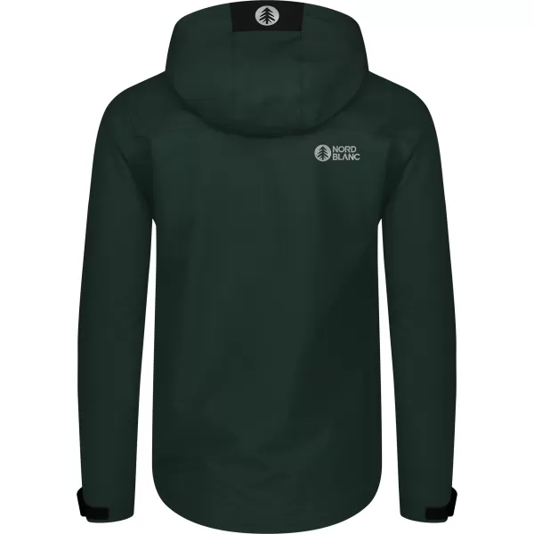  Wasserdichte Herrenjacke NORDBLANC RIGID NBSJM8313 DUNKELGRÜN 