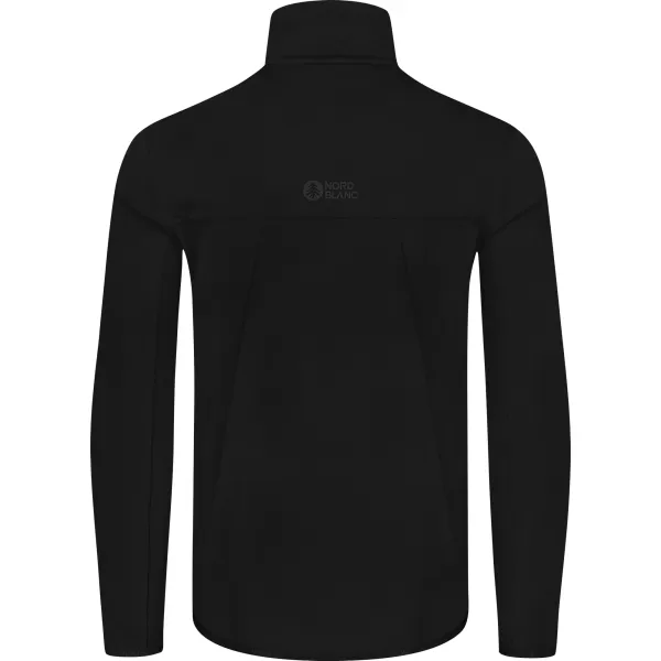  Powerfleece-Sweatshirt für Herren NORDBLANC MORASS NBSFM8335 SCHWARZ 