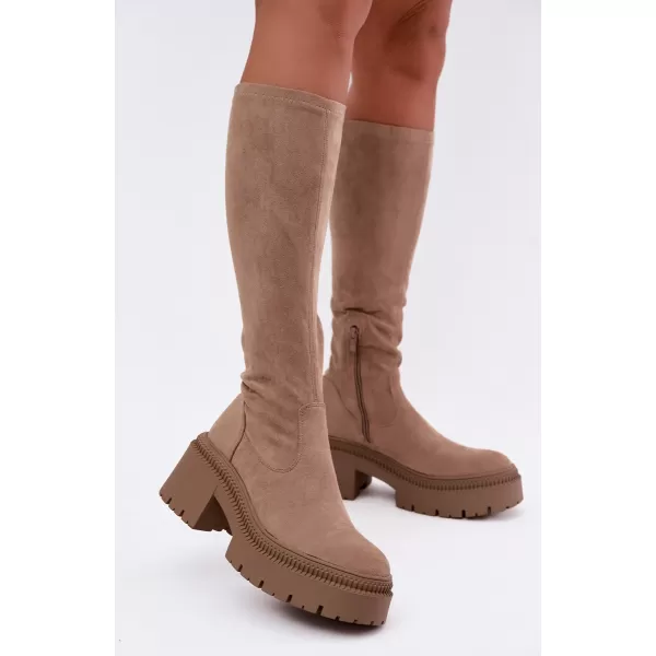  Damenstiefel BOTO 9671A-1 KHAKI 